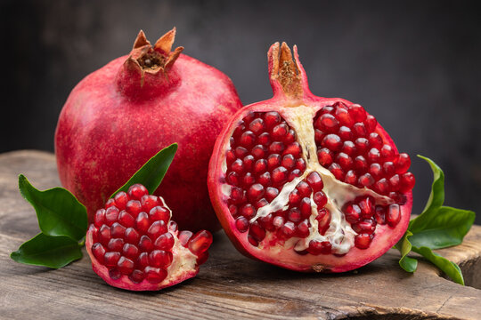 Pomegranates & Grapes